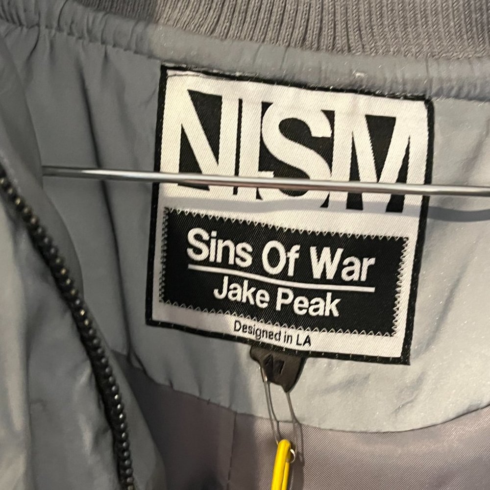 NISM x Jake Peak: Sins of War Collection Unisex Maximalist Streetwear Elias Vest - Picture 10 of 16
